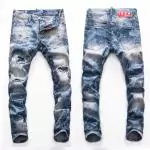 dsquared2 jeans blue badges dsq2 logo blue